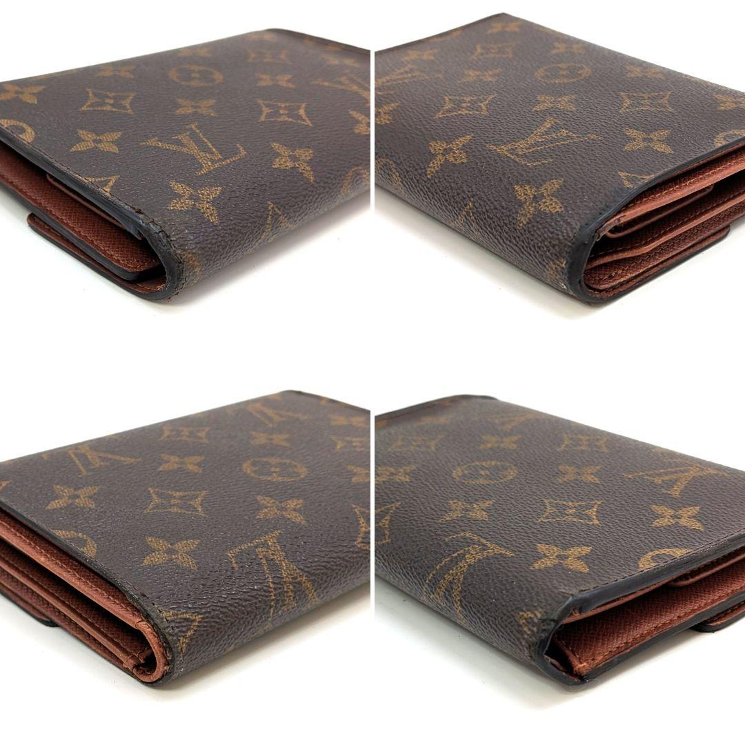 ルイヴィトン モノグラム エテュイ パピエ 三つ折り財布 パスケース B29