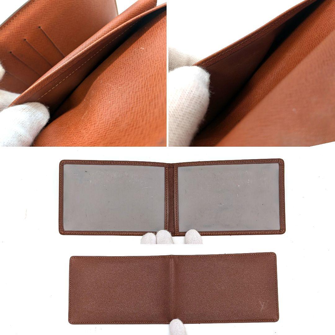 ルイヴィトン モノグラム エテュイ パピエ 三つ折り財布 パスケース B29