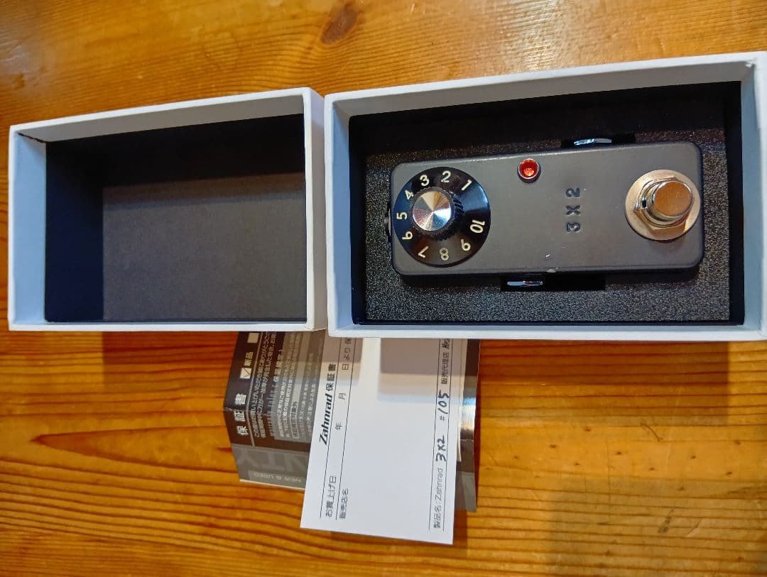 Zahnrad 3x2 ギター プリアンプ　エフェクター