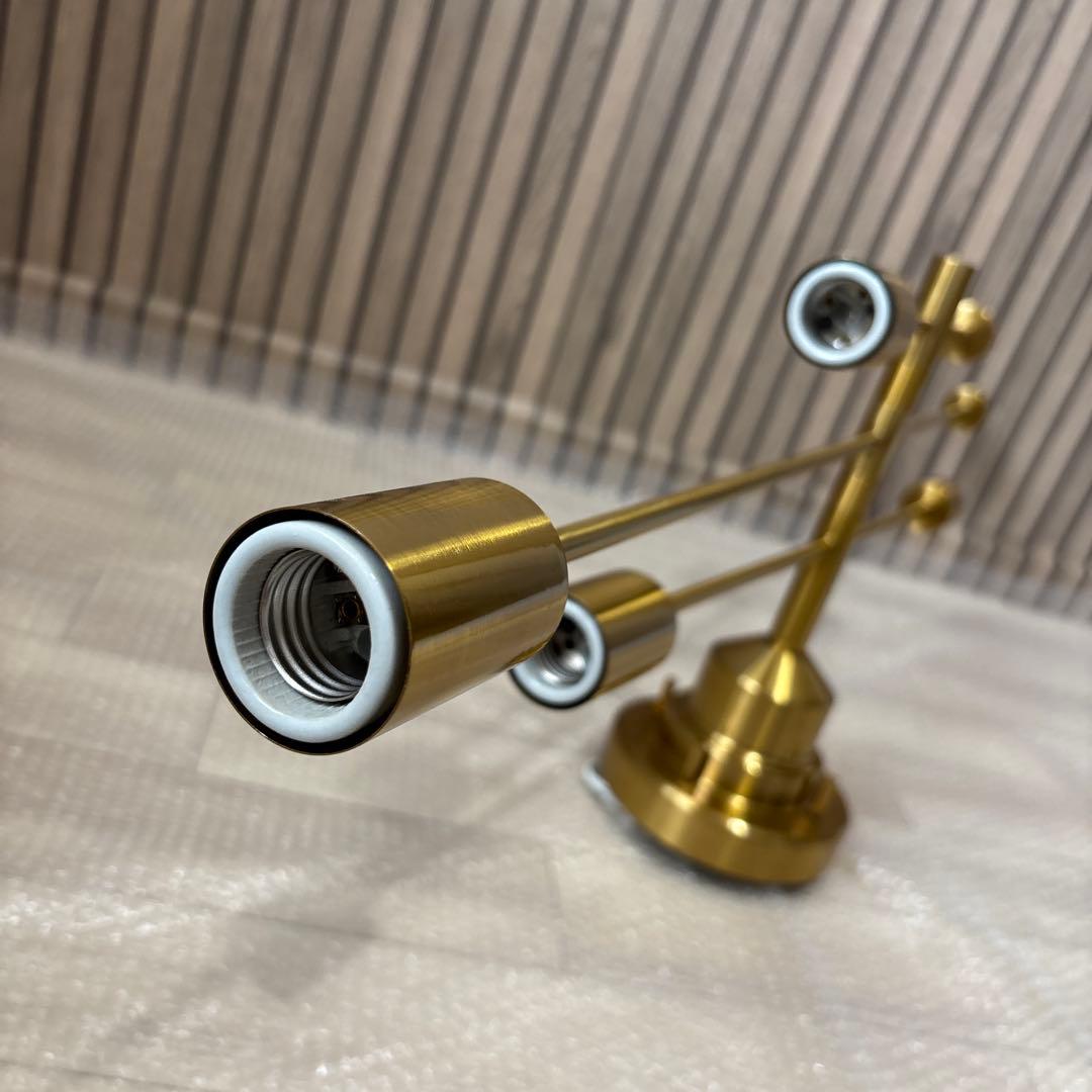 美品 Astre unico別注カラー ゴールド シーリングライト