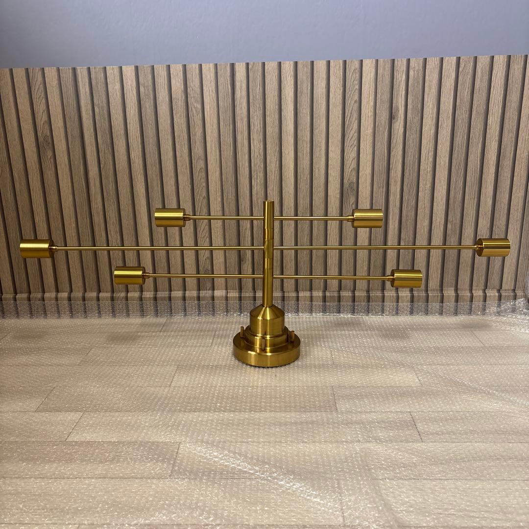 美品 Astre unico別注カラー ゴールド シーリングライト