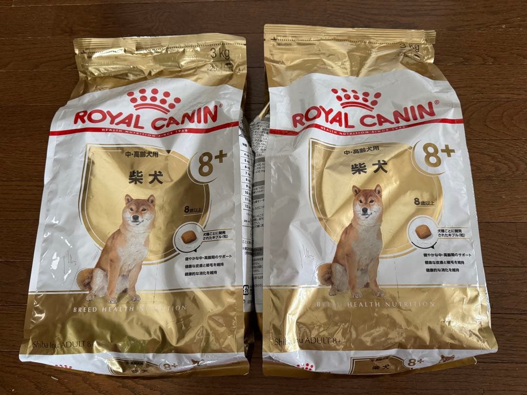  CANIN 柴犬 8歳以上 ドライフード 3kg×2袋