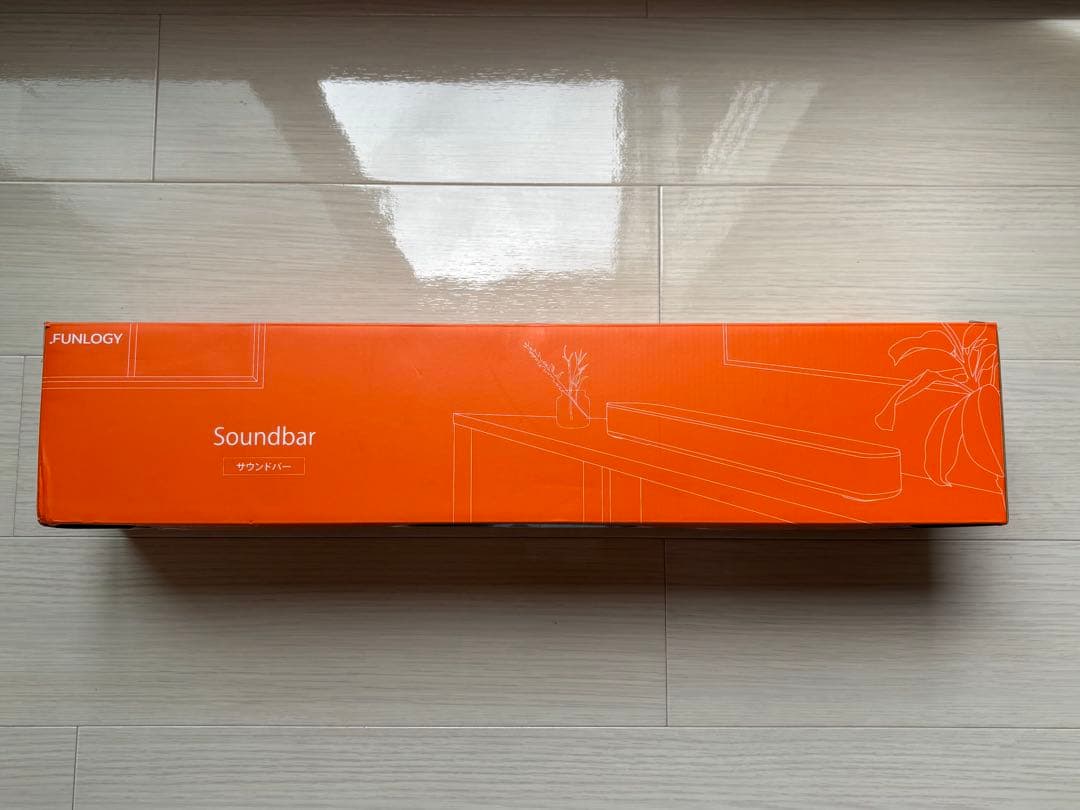 【再値下げ】FUNLOGY Soundbar black サウンドバー