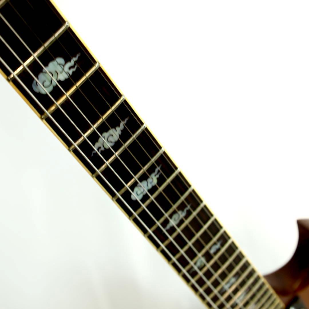 SGスタイル エレキギター　ドラゴンインレイ