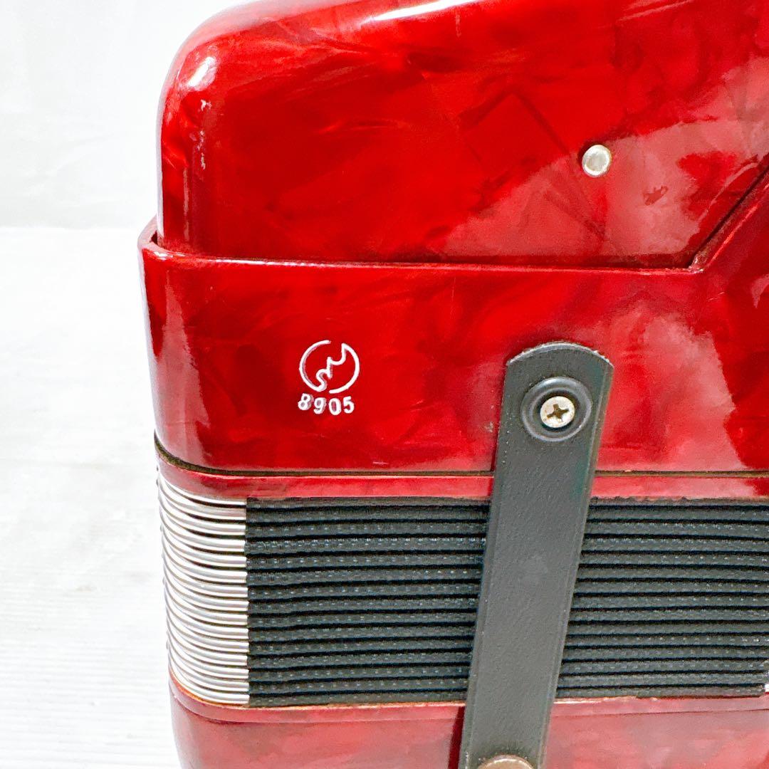 【美品】YAMAHA ヤマハ S-25B アコーディオン 8905 ケース付き