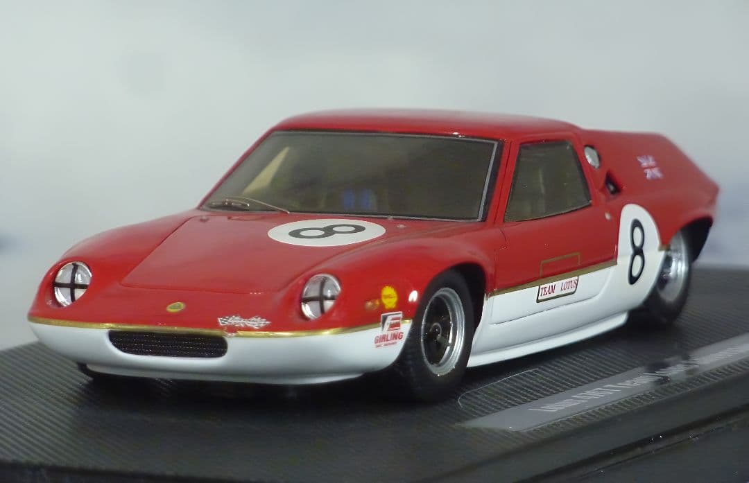 1/43エブロ ロータス 47GT ヨーロッパレーシングver.シルバーストーン
