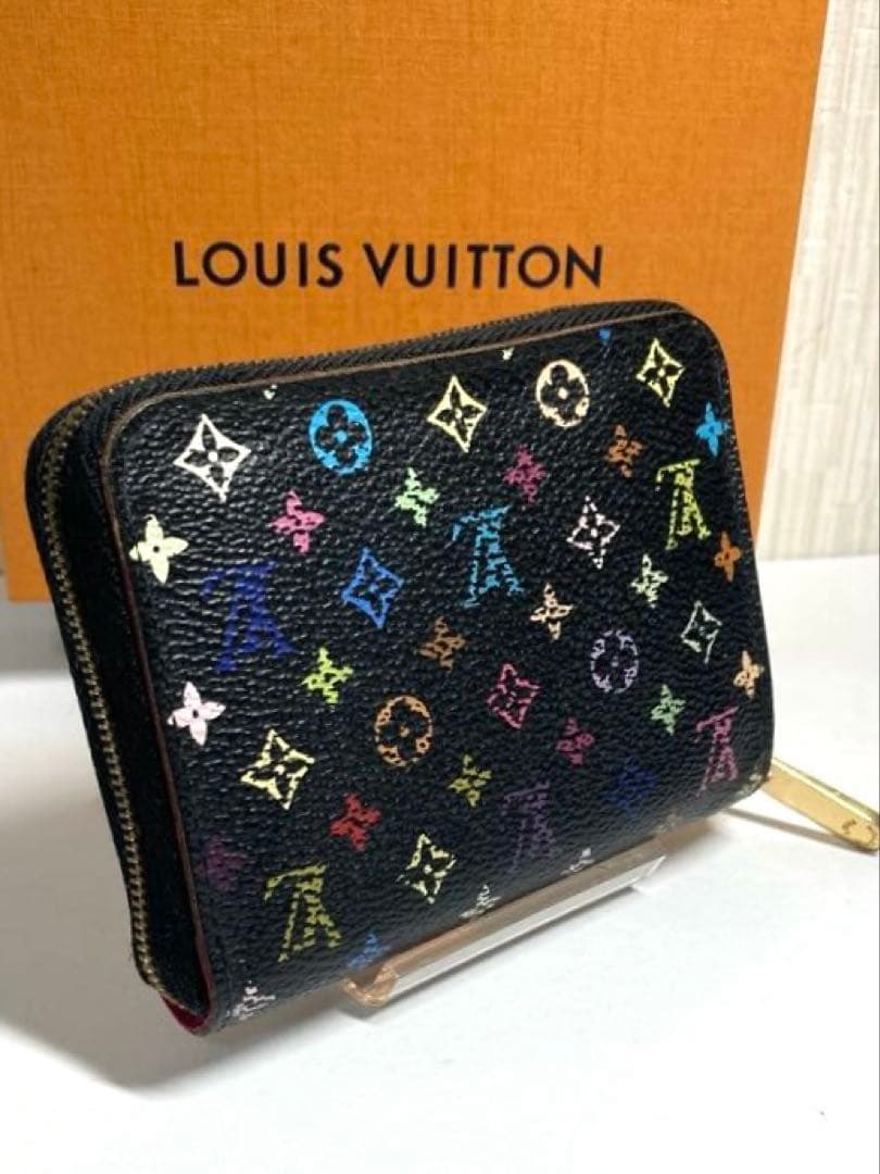 ルイヴィトン　モノグラム　マルチカラー　ジッピーパース　ケース　箱付