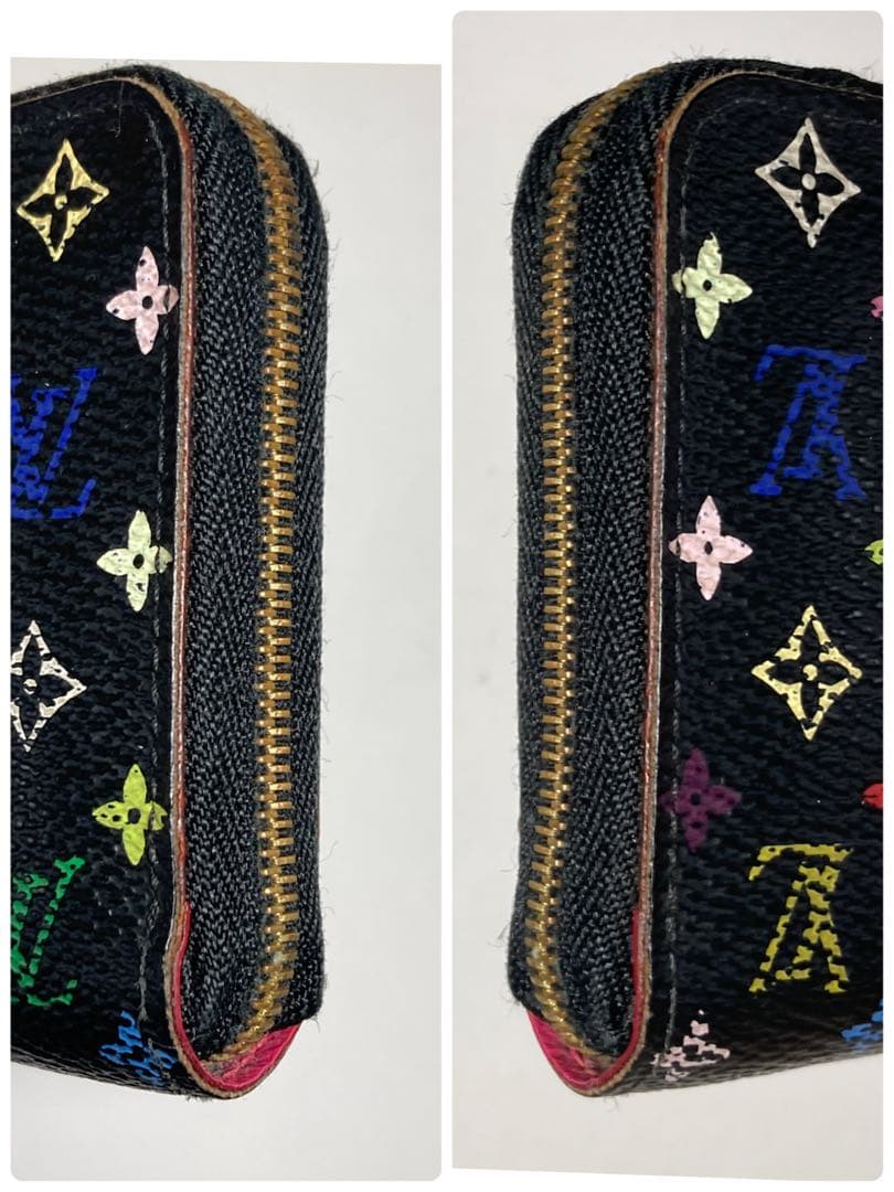 ルイヴィトン　モノグラム　マルチカラー　ジッピーパース　ケース　箱付