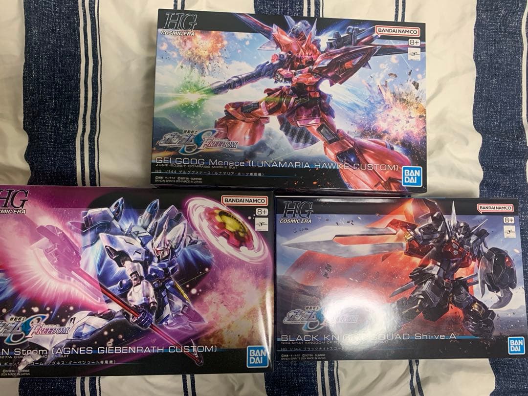 HG.RG ガンダムSEEDFREEDOM機体 合計15個セット　オマケ付き