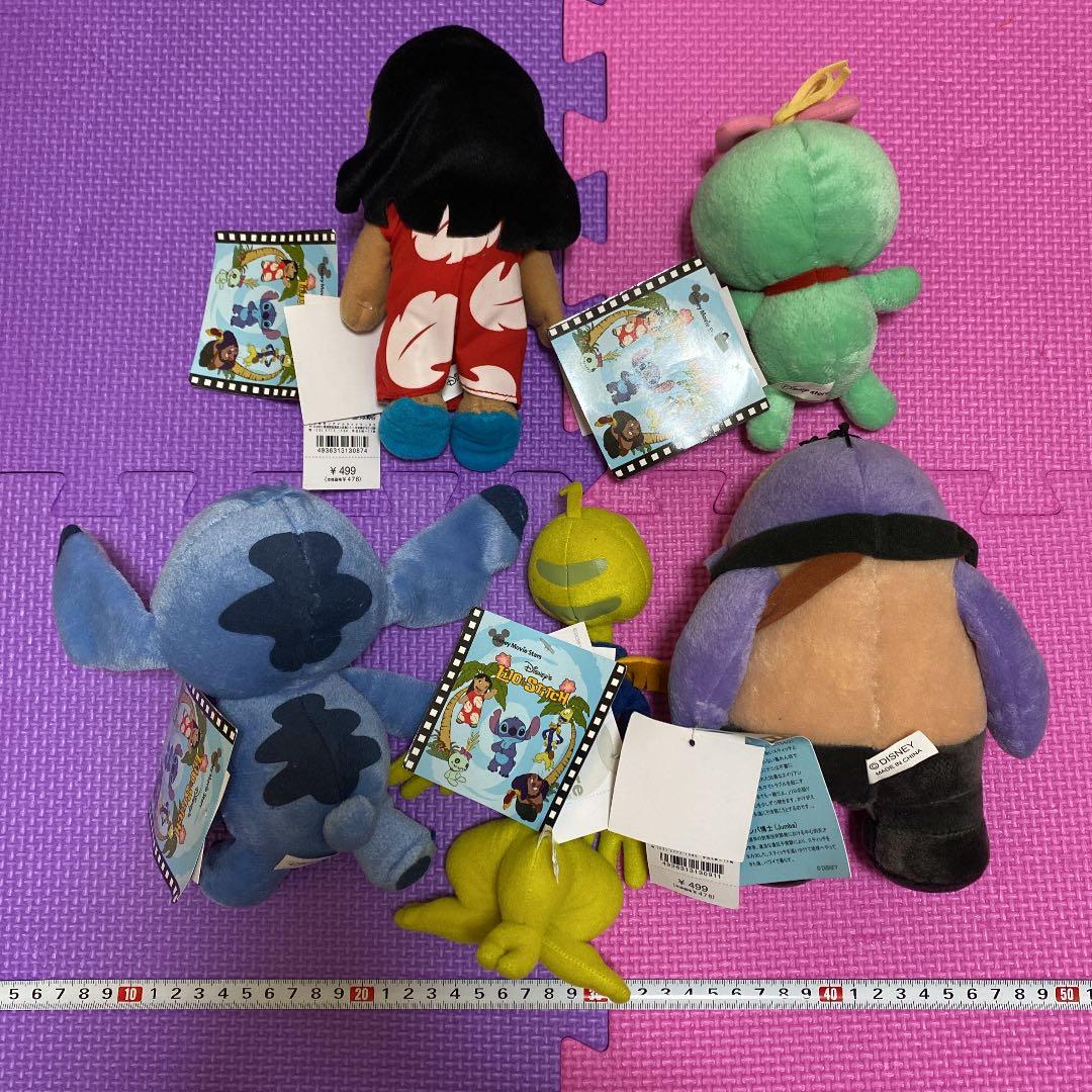 リロ&スティッチ　ディズニーストア　ぬいぐるみセット　レトロ