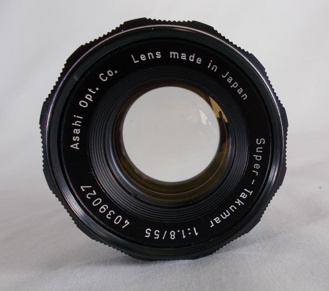 フィルムカメラ 整備済 完動品　 Pentax SP + f/1.8　P217