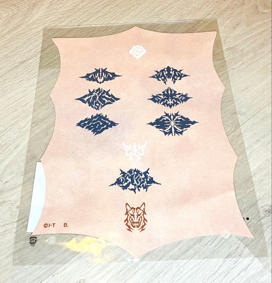 超クウガ展 仮面ライダークウガ グロンギ 皮紙風 クロス 新品未開封