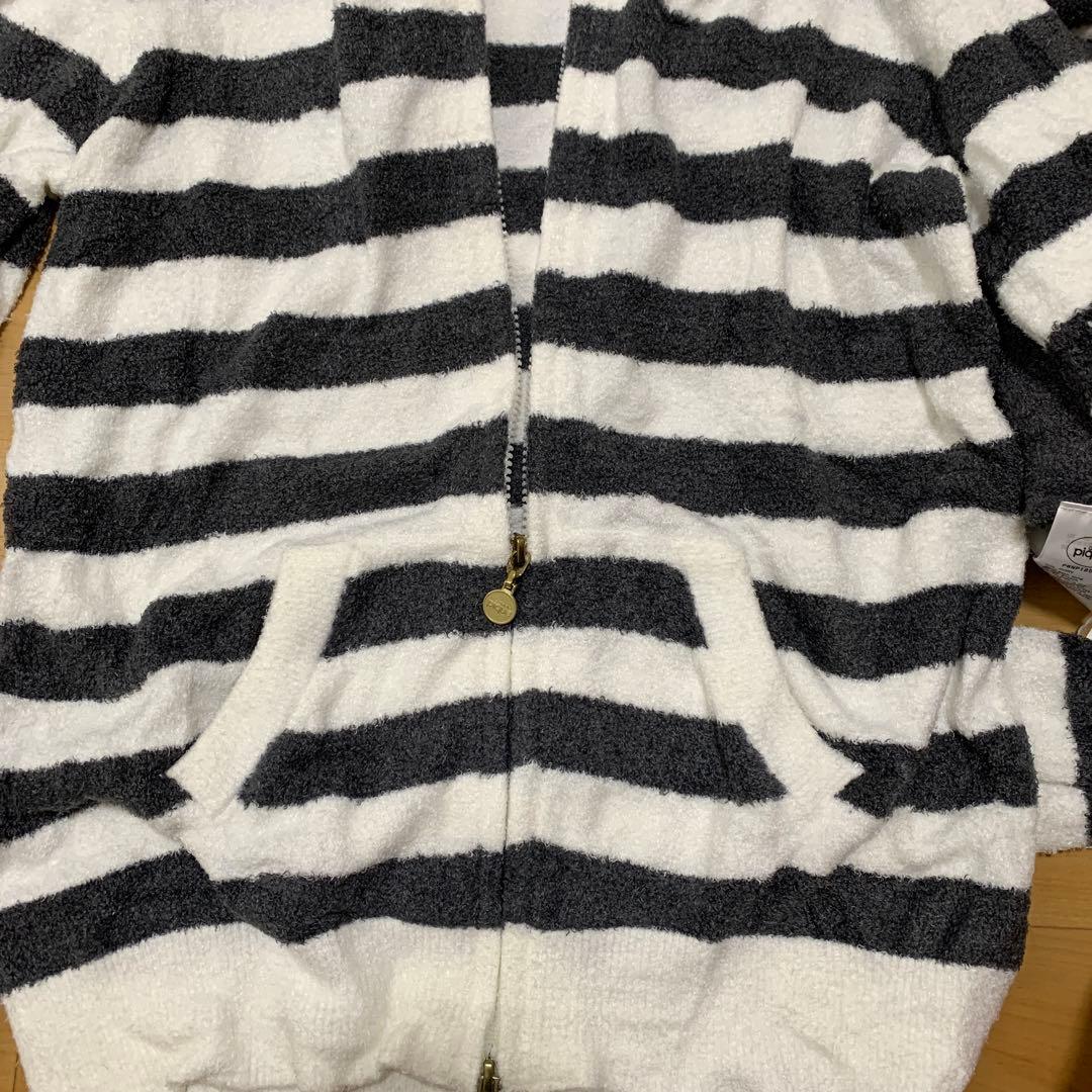 ジェラピケ　ルームウェア　ホットスムーズィー　　セットアップ　上下 F グレー