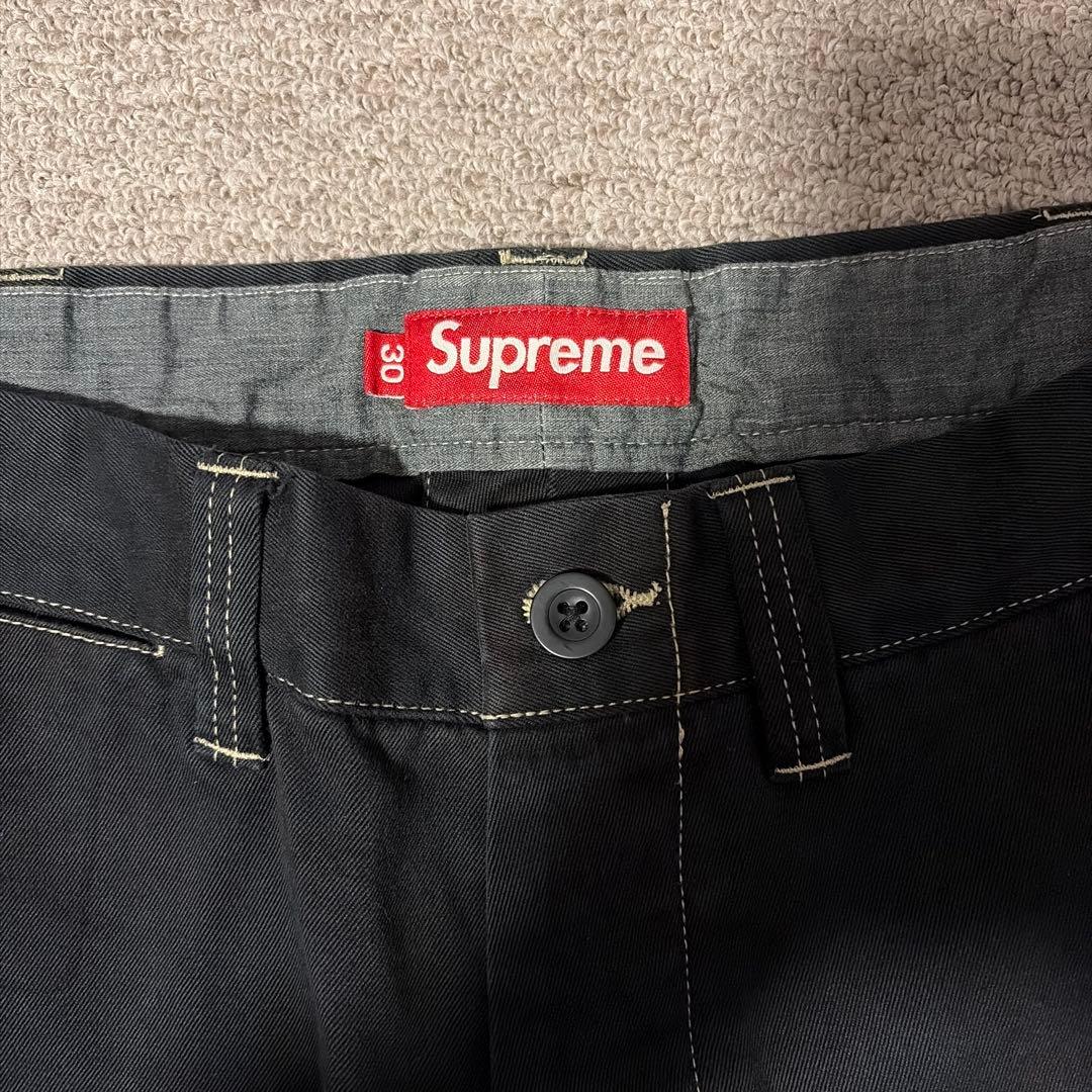 パンツ Supreme 24aw chino pant overdyed labels
