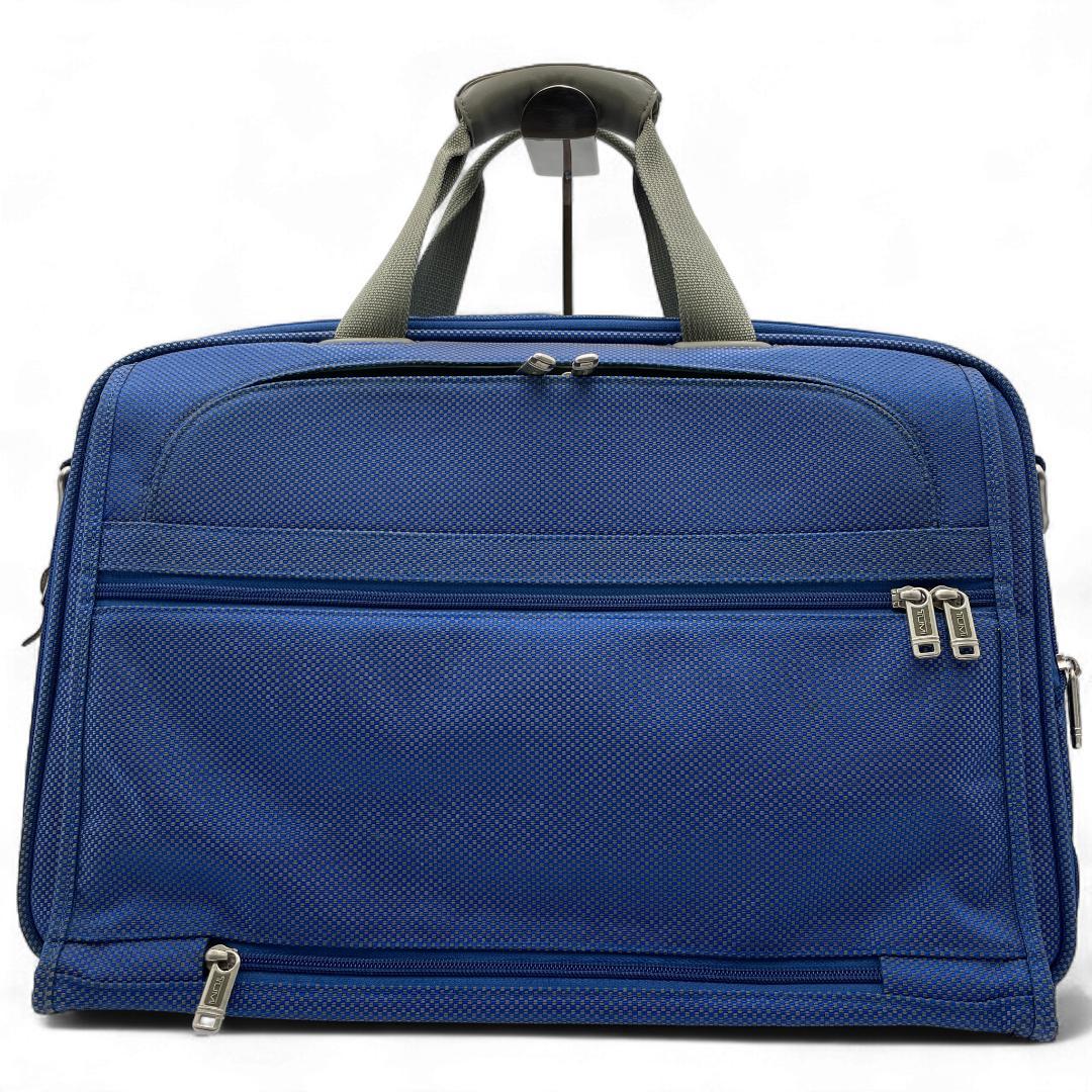 良品 TUMI ビジネスバッグ ナイロン ブルー 22121IN