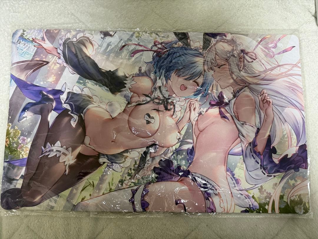 バニー リゼロ プレイマット ミッドナイトブルー