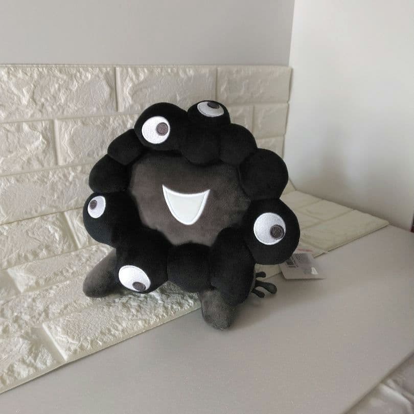 黒ミャクミャク這い(Lサイズ）ぬいぐるみ　EXPO2025関西万博公式ライセンス