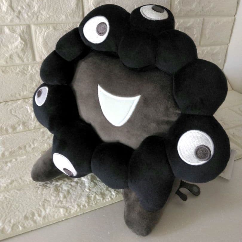 黒ミャクミャク這い(Lサイズ）ぬいぐるみ　EXPO2025関西万博公式ライセンス