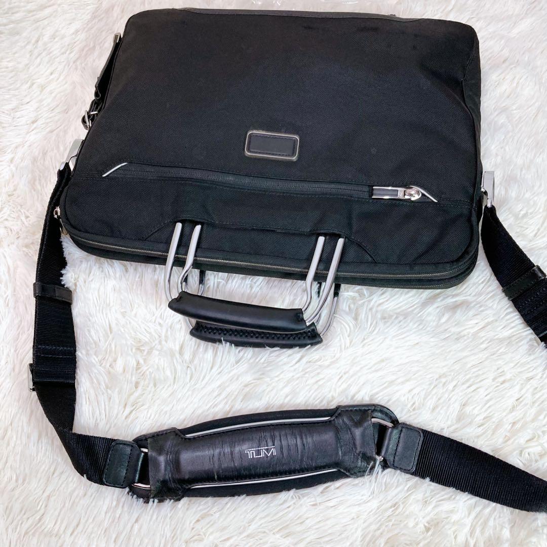 【美品】TUMI トゥミ ARRIVE ハミルトン スリム ビジネスバッグ