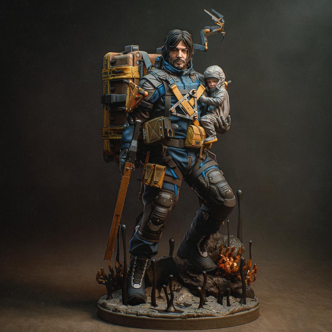 1/8 未塗装未組立 フィギュア ガレージキット DEATH STRANDING