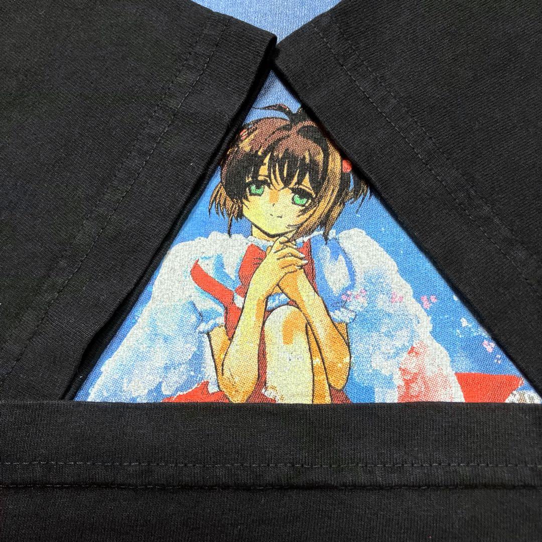 【L】カードキャプターさくら アニメ Tシャツ 古着