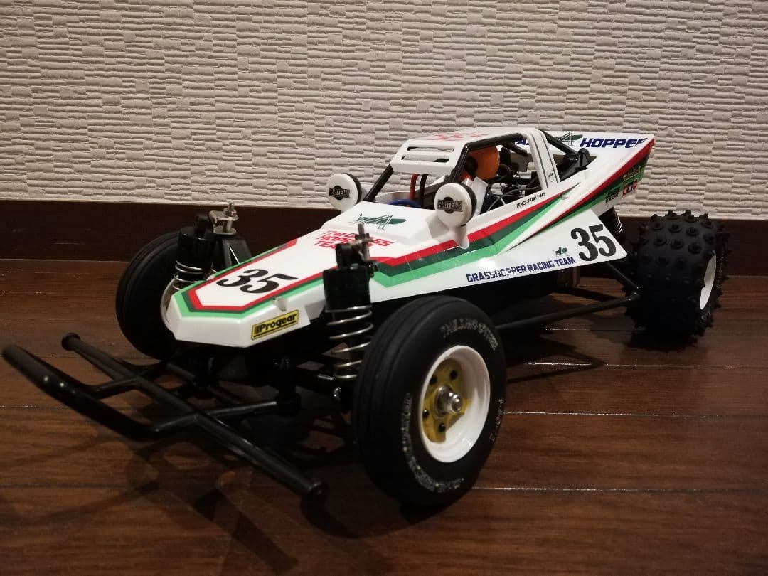 タミヤ グラスホッパー オイルダンパーカスタム 540モーター フルベア