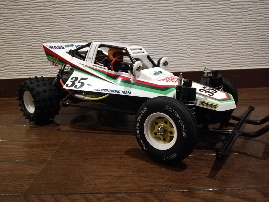 タミヤ グラスホッパー オイルダンパーカスタム 540モーター フルベア