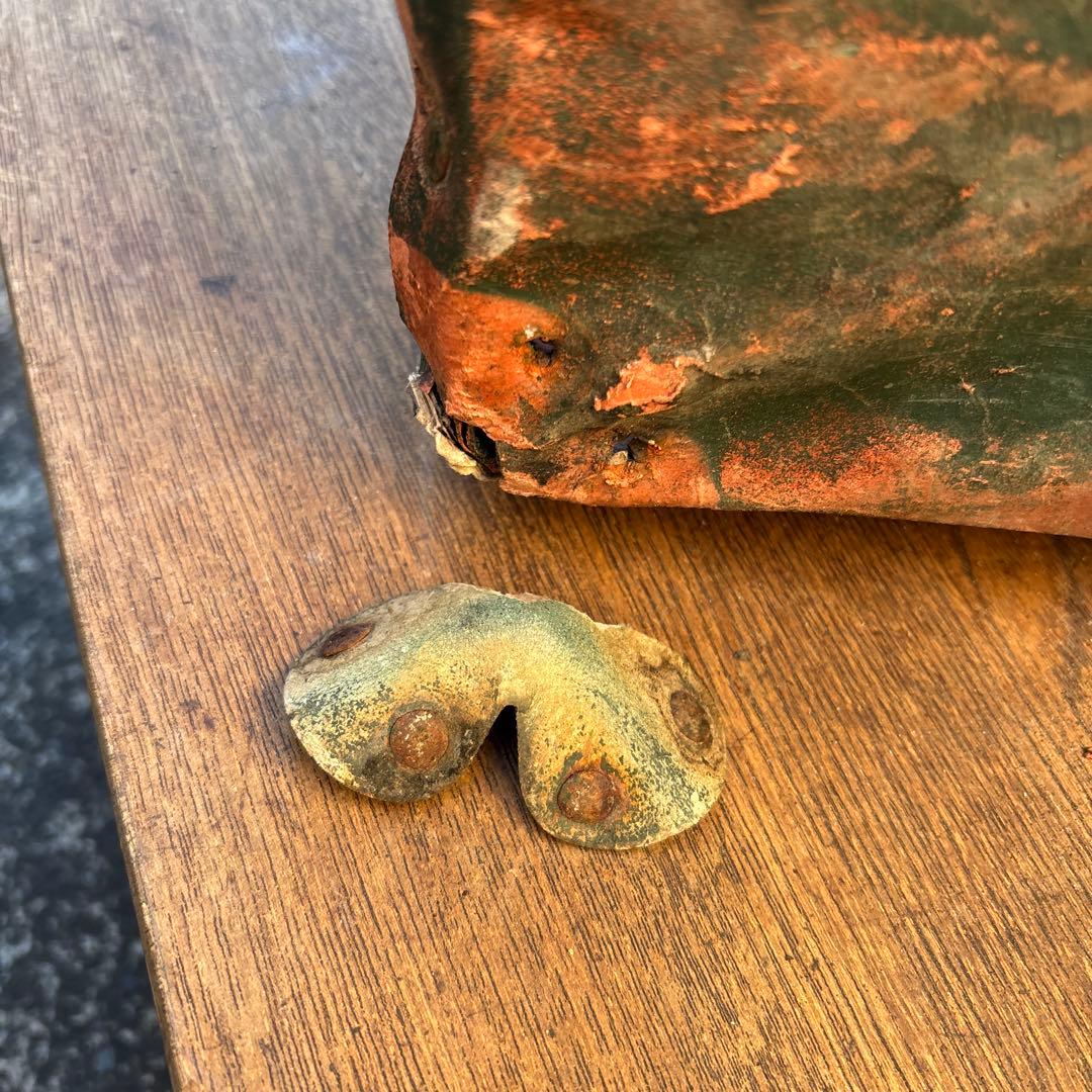 昭和レトロ　ぼて箱　ライオン歯磨　希少　ボテ箱　道具入れ　ビンテージ