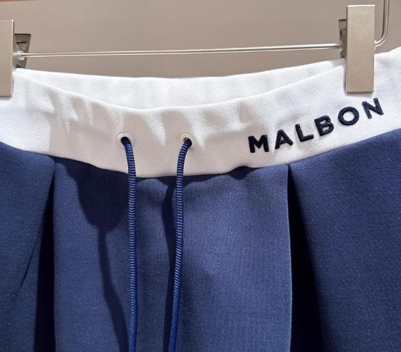 Malbon ゴルフ 上下セット スウェット風デザイン 保温性抜群 暖かスタイル