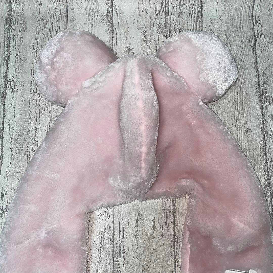 ディズニーマフラーファンキャップ　ピンク