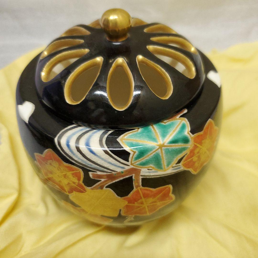 黒塗 立田川 平安与山造 香炉