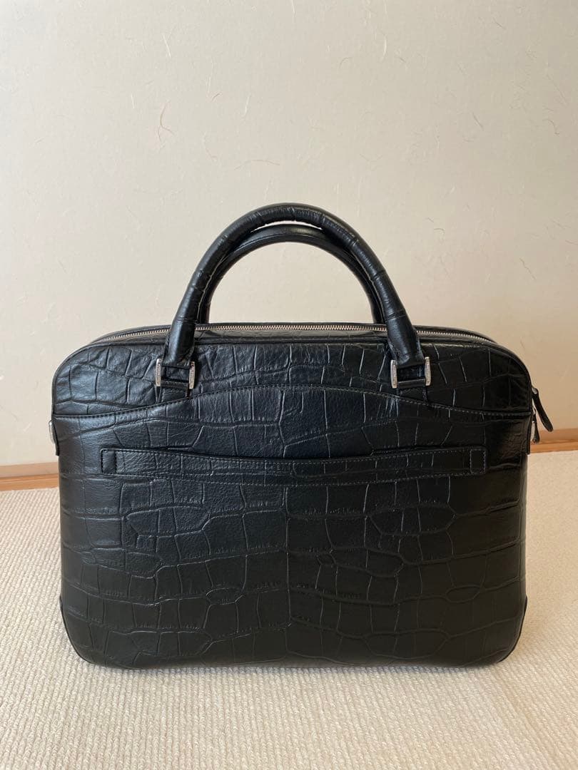 美品　ペッレモルビダ　バーニーズ別注　ビジネスバッグ　黒