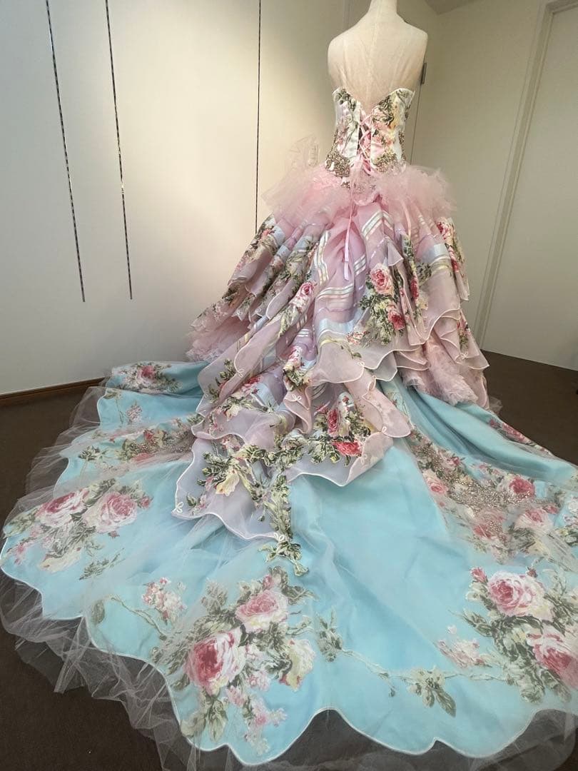 FLOREO FL-0005(M) 11〜13T カラードレス ピンク