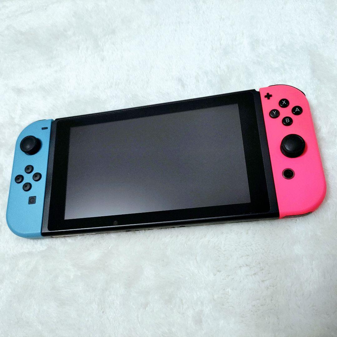ク*マ様 限定赤箱付き★Nintendo Switch レッド/ブルー 本体 初