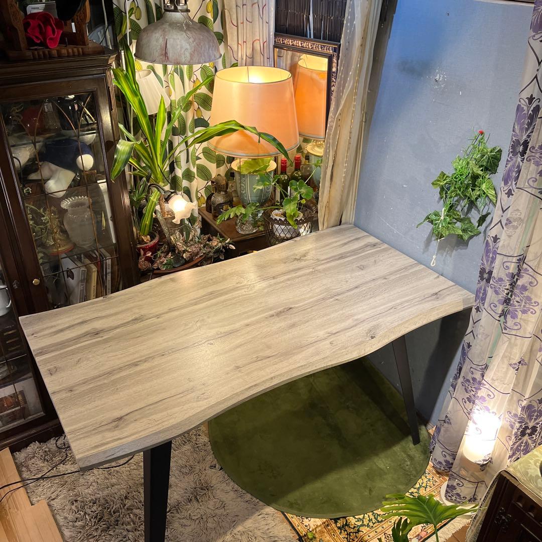 なっちゃん 　天板のみ　インダストリアル系　一枚板風　ダイニングテーブル