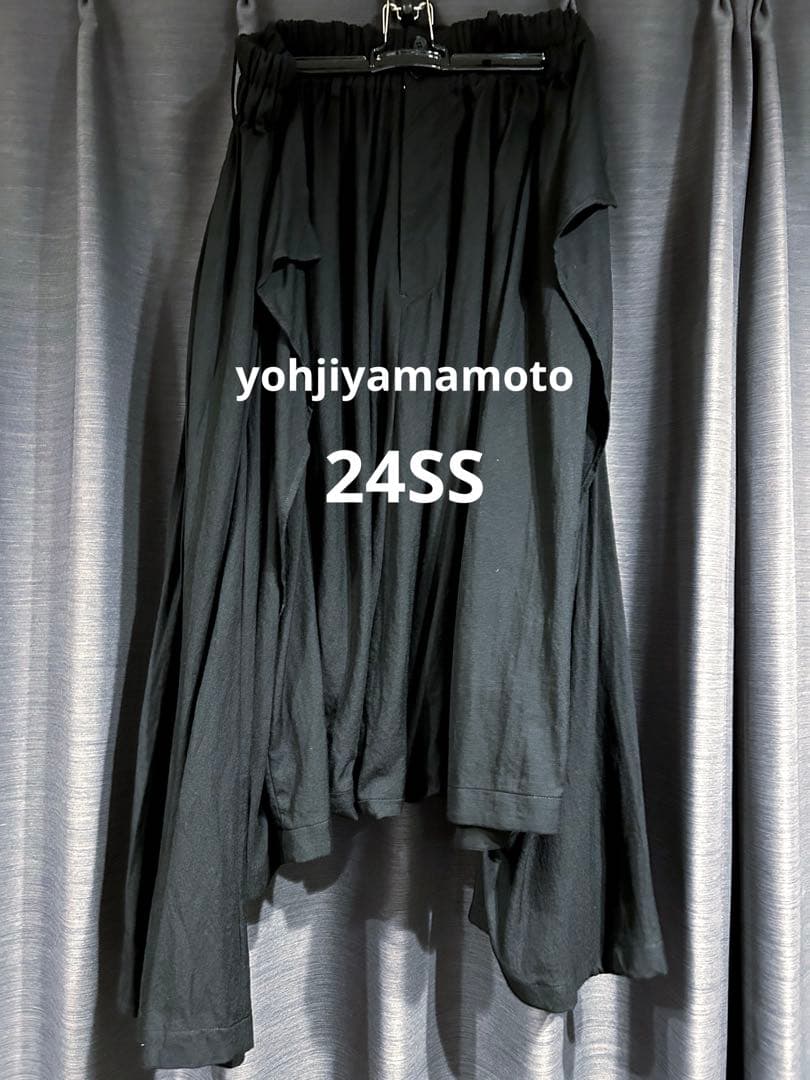 yohjiyamamoto 24ss サルエルパンツ