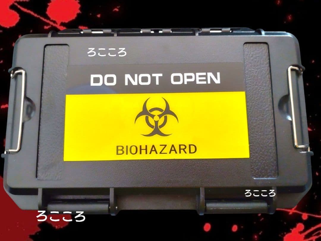 残りラスト1点】 Ver.RED バイオハザード Tウイルス 保護容器 レプリカ