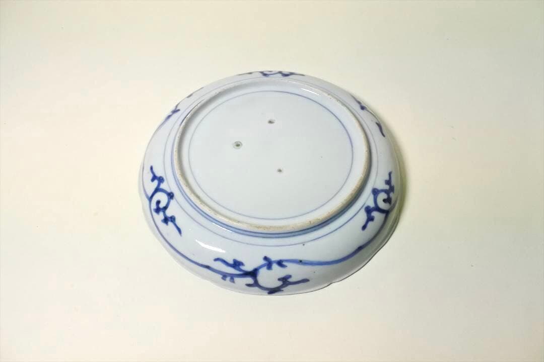 江戸中期～後期　伊万里　染付　皿　骨董品　アンティーク a i
