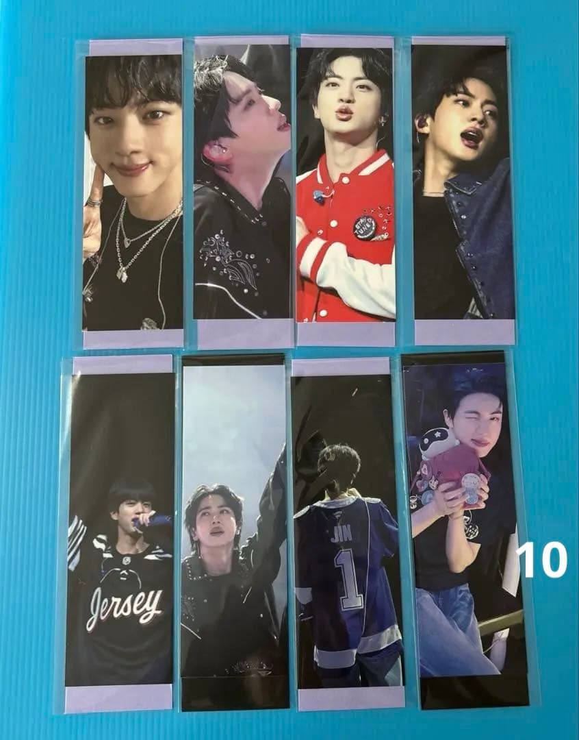 BTS JIN アクリルフォトアルバムキーホルダー2点