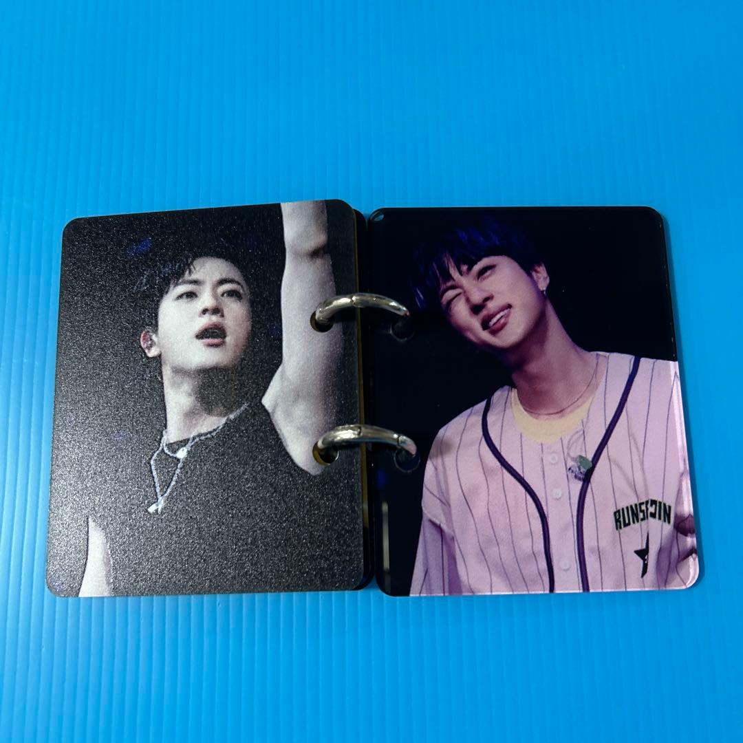 BTS JIN アクリルフォトアルバムキーホルダー2点