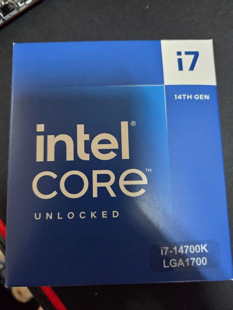 Intel Core i7-14700K msiマザーボードのセット
