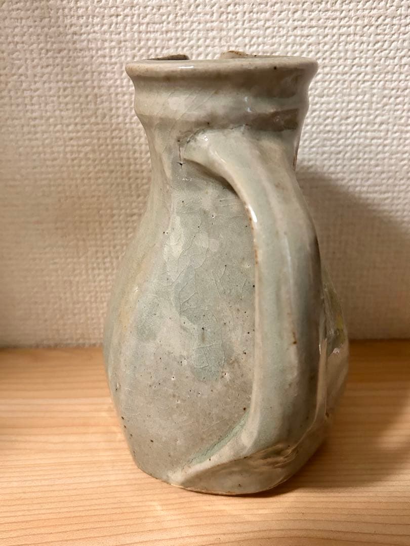 カ*メ様 森山雅夫　糠釉ピッチャー　検）民藝　武内晴二郎　沖塩明樹　益子焼　湯町