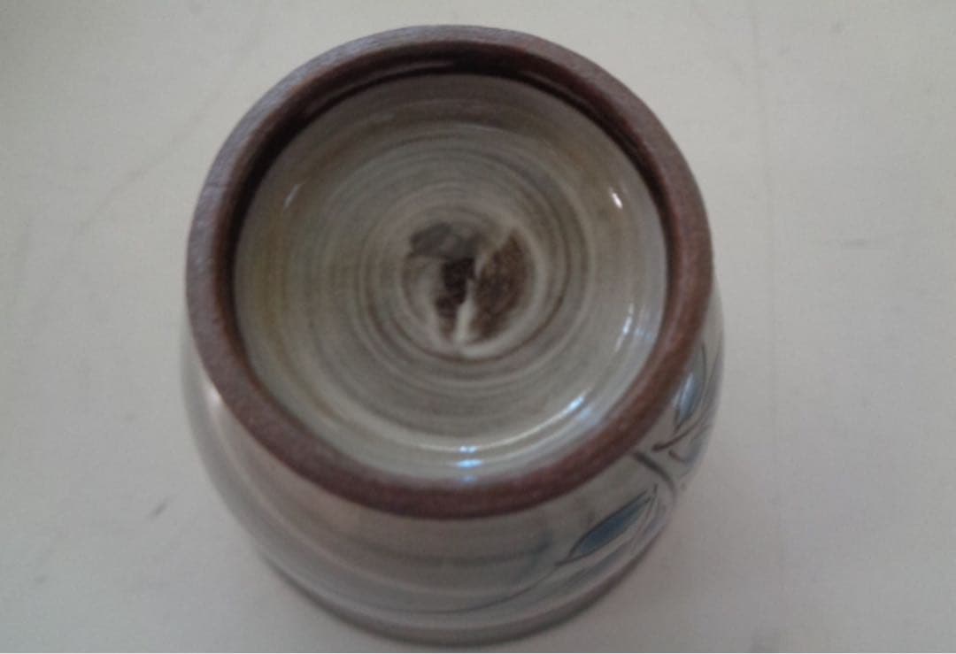 十三代 横石臥牛 現川焼 臥牛窯 ぐい飲み 5客セット 直径約5.5センチ