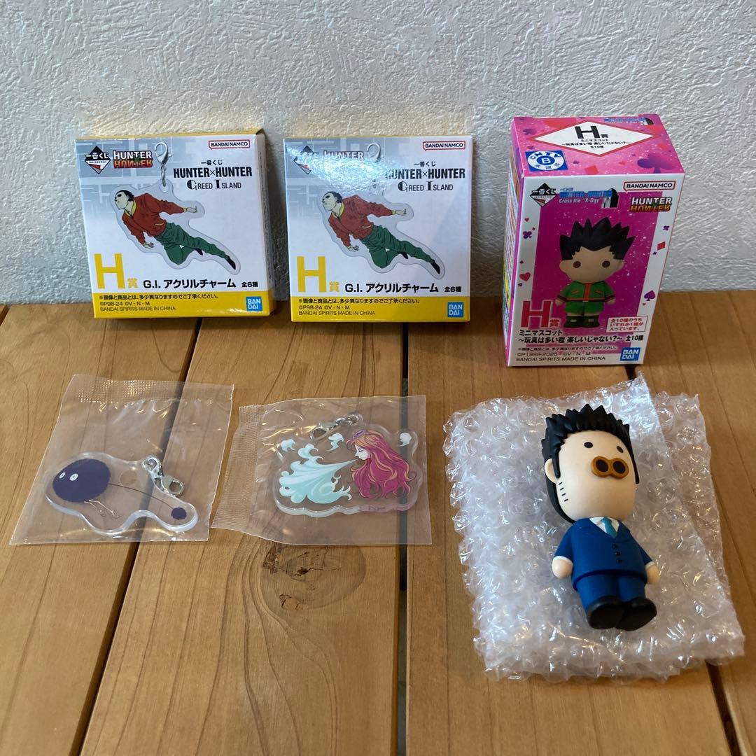 【最終価格】ハンターハンター　一番くじヒソカH賞3点＆Grandista ヒソカ