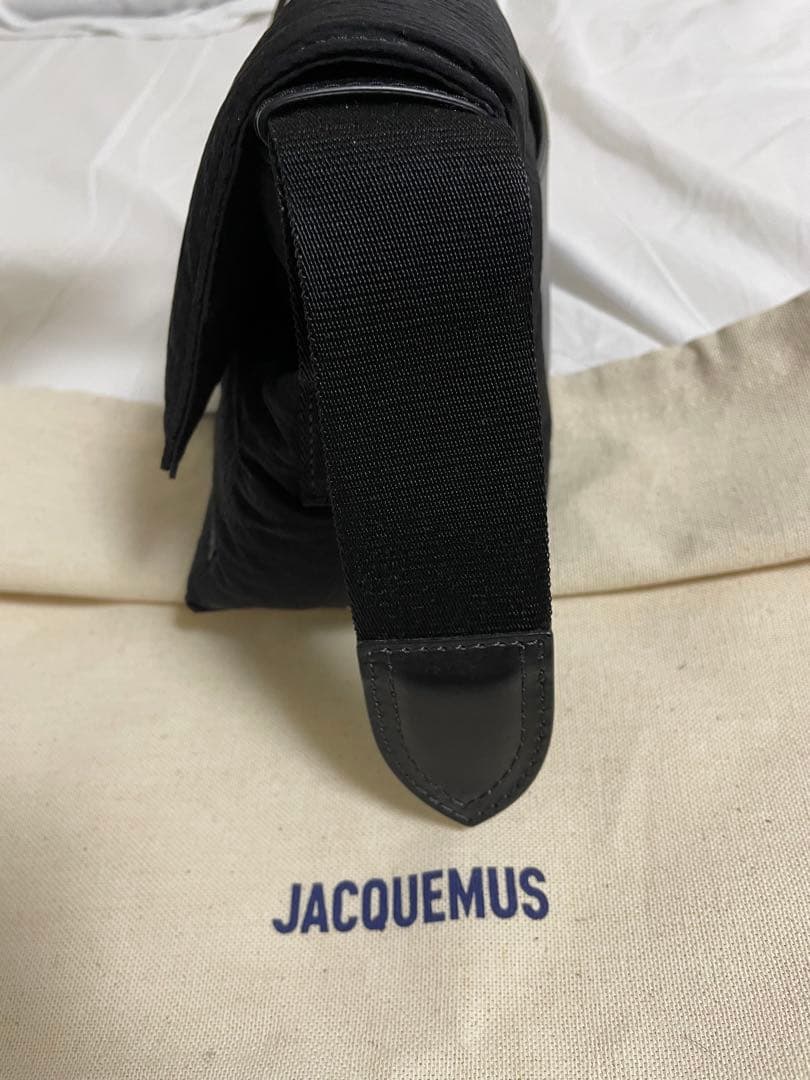 最終値下げ! jacquemus ジャックムス メッセンジャー バッグ　ブラック