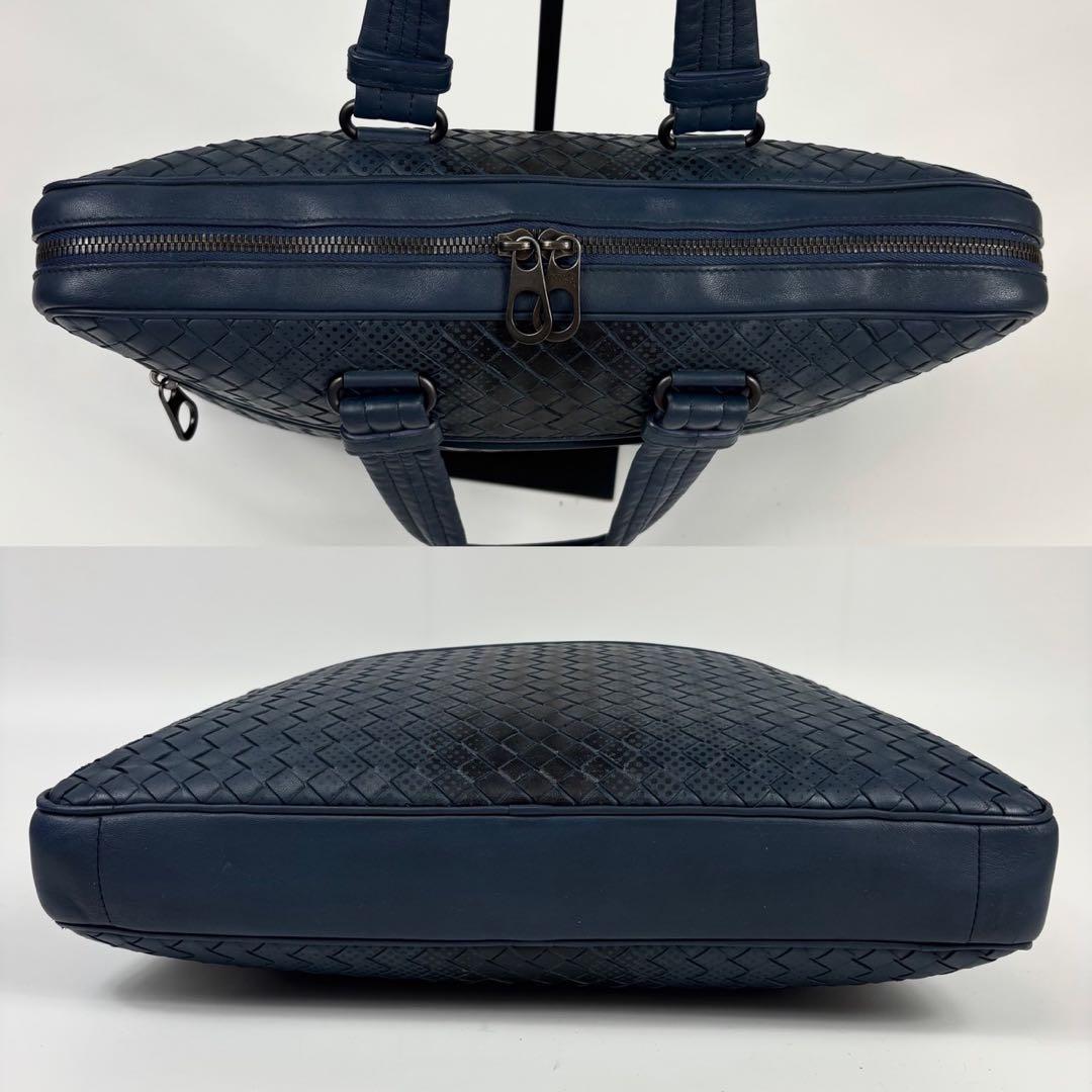 【極上】ボッテガ ビジネスバッグ 2way イントレチャート 希少モデル A4可