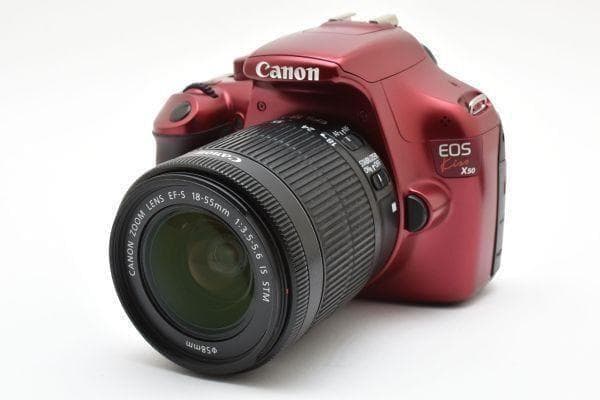 【美品】キャノン Canon EOS Kiss x50 レンズセット　SDカード