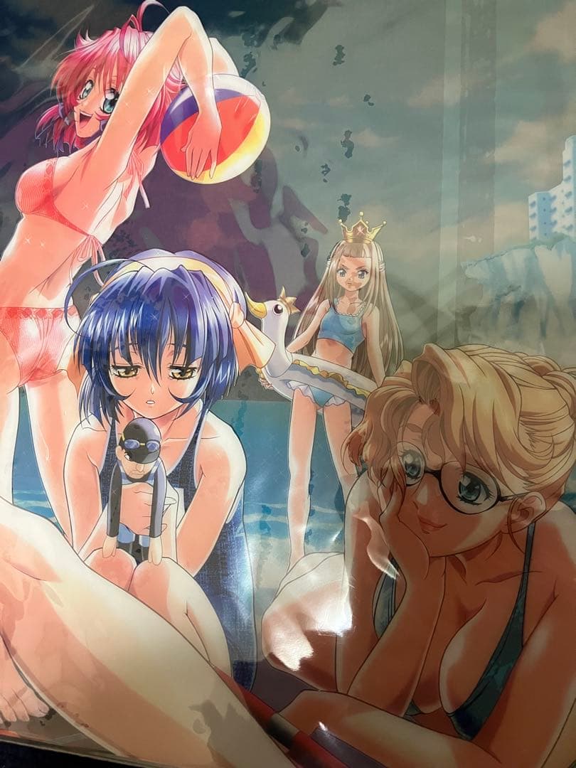 【非売品】いきなりはっぴぃベル A3 サイズ デスクマット クリアポスター