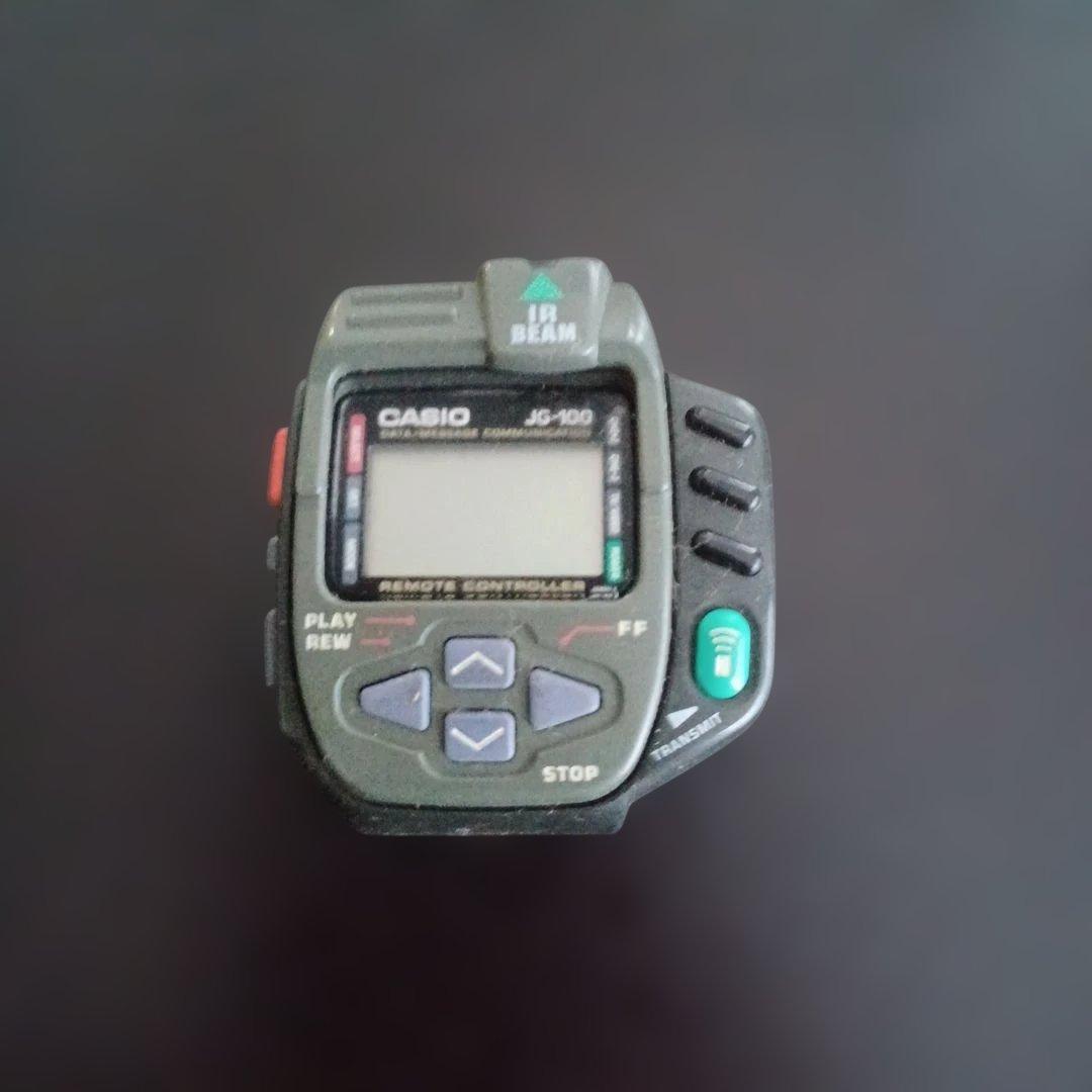 CASIO JG-100 サイバークロス 赤外線リモコン ジャンク