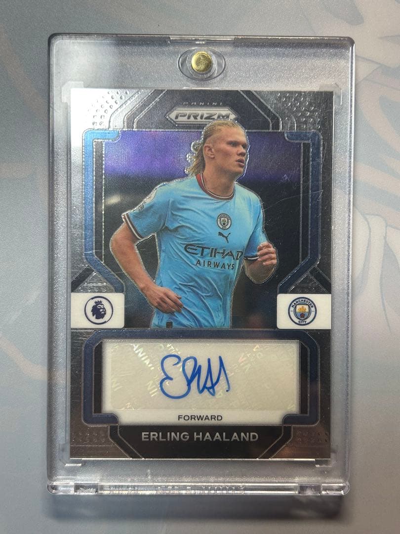 PANINI PRIZM ERLING HAALAND auto 直筆サイン